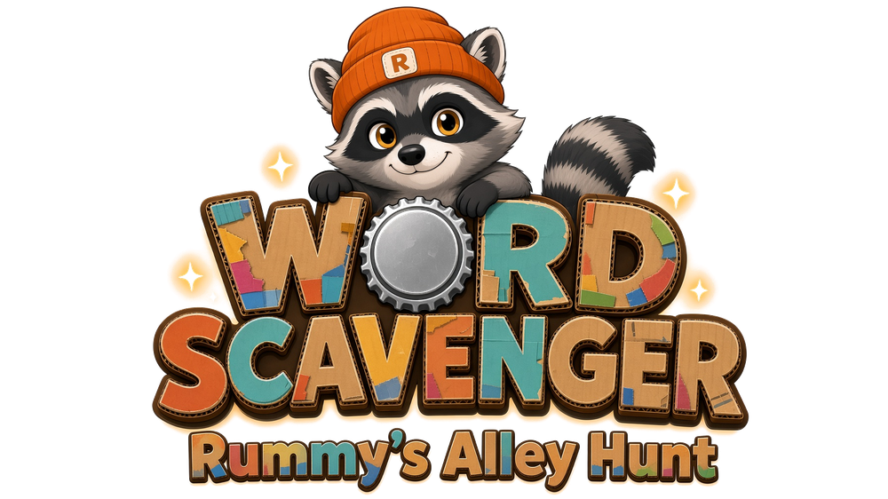 Word Scavenger: Rummy's Alley Hunt